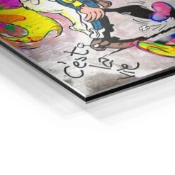 Lucky Smile 23 Lucky Smile -Artmind wandbild lucky smile von artmind detail brushed