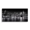 Manhattan To Brooklyn 2 Manhattan To Brooklyn -Artmind wandbild manhatten brooklyn skyline kunst kaufen bei artmind brushed