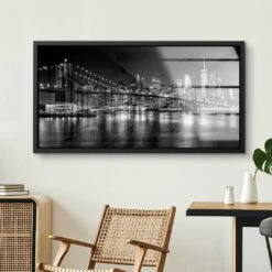 Manhattan To Brooklyn 18 Manhattan To Brooklyn -Artmind wandbild manhatten brooklyn skyline kunst kaufen bei artmind 17