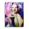 Mary Pink 2 Mary Pink -Artmind wandbild marilyn monroe give a fuck artmind leinwand