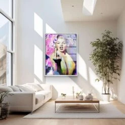 Mary Pink 18 Mary Pink -Artmind wandbild marilyn monroe give a fuck artmind 18