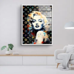 Golden Elegance 21 Golden Elegance -Artmind wandbild marilyn monroe pop art kunstwerk artmind 2