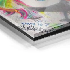 Drawn Free 21 Drawn Free -Artmind wandbild marilyn monroe pop art paint artmind detail acryl