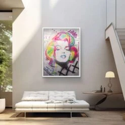 Drawn Free 18 Drawn Free -Artmind wandbild marilyn monroe pop art paint artmind 14