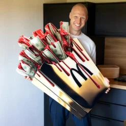 McDollars 9 McDollars -Artmind wandbild mc dollar freiform geld pommes mc donald artmind kunstwerk 6