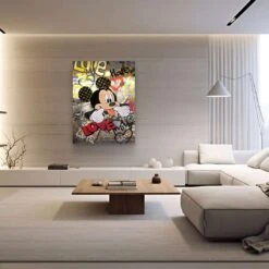 Cheerful 19 Cheerful -Artmind wandbild mickey artwork artmind leinwandbilder canva kunst bilder 4