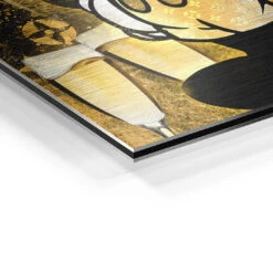 Take It 20 Take It -Artmind wandbild mickey champagner kunstwerk artmind detail brushed