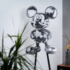 Chrome Icon 11 Chrome Icon -Artmind wandbild mickey chrom artwork artmind 4