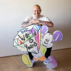 Limitless Shine 10 Limitless Shine -Artmind wandbild mickey diamant artmind