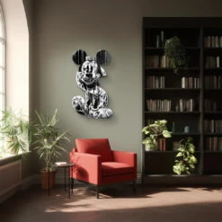 Dollarized 10 Dollarized -Artmind wandbild mickey dollar kunstwerk freiform artmind 5