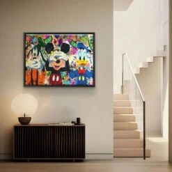 No Cooperacion 18 No Cooperacion -Artmind wandbild mickey donald goofy comic popart premium artwork artmind 4
