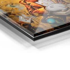 Easy Money 21 Easy Money -Artmind wandbild mickey gold kunstwerk artmind detail acryl