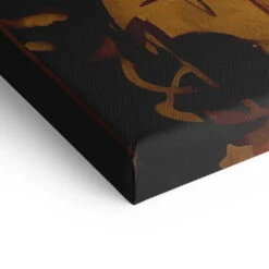 Easy Money 19 Easy Money -Artmind wandbild mickey gold kunstwerk artmind detail leinwand