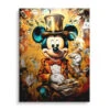 Easy Money 1 Easy Money -Artmind wandbild mickey gold kunstwerk artmind leinwand
