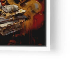 Easy Money 23 Easy Money -Artmind wandbild mickey gold kunstwerk artmind lwrw