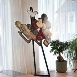 Welcome To Relax 10 Welcome To Relax -Artmind wandbild mickey liegestuhl