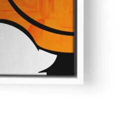 Joyeux 25 Joyeux -Artmind wandbild mickey maus pop art orange lwrw