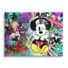 Music Love 1 Music Love -Artmind wandbild mickey music von artmind leinwand