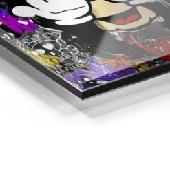 Purple Love 21 Purple Love -Artmind wandbild mickey pop art artwork artmind love detail acryl