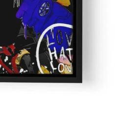 Purple Love 22 Purple Love -Artmind wandbild mickey pop art artwork artmind love lwrs