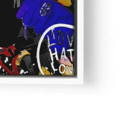 Purple Love 23 Purple Love -Artmind wandbild mickey pop art artwork artmind love lwrw