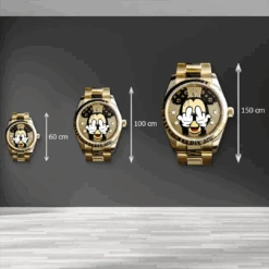 No Time For Bullshit 15 No Time For Bullshit -Artmind wandbild mickey rolex kunstwerk artmind freiform