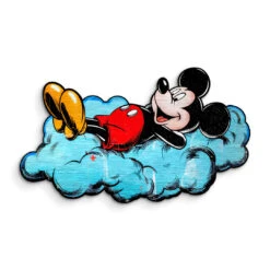 Dream Cloud 9 Dream Cloud -Artmind wandbild mickey traeumt in wolken kunstwerk 5