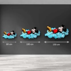 Dream Cloud 13 Dream Cloud -Artmind wandbild mickey traeumt in wolken kunstwerk 6