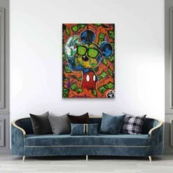 Mickys Dollar Rain 19 Mickys Dollar Rain -Artmind wandbild micky dollar rain 14