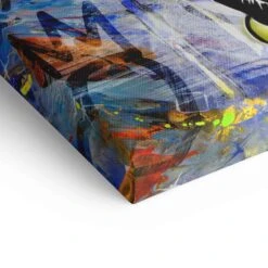 Kiss - Love 22 Kiss - Love -Artmind wandbild micky kiss mini love detail leinwand