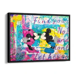 Love, Love, Love 16 Love, Love, Love -Artmind wandbild micky love kunst kaufen bei artmind schattenfugenrahmen