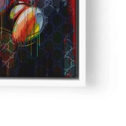 Baby 25 Baby -Artmind wandbild micky maus baby gucci muster lwrw