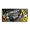 Happy - Rich 1 Happy - Rich -Artmind wandbild micky maus bugs bunny happy leinwand