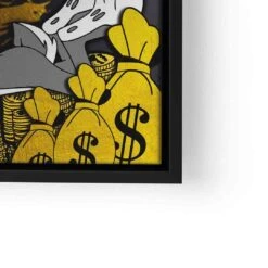 Happy - Rich 21 Happy - Rich -Artmind wandbild micky maus bugs bunny happy lwrs