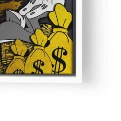 Happy - Rich 23 Happy - Rich -Artmind wandbild micky maus bugs bunny happy lwrw