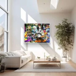 Easy Famous 19 Easy Famous -Artmind wandbild micky maus graffiti pop art artmind 3