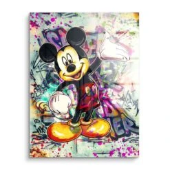 Smile 16 Smile -Artmind wandbild micky maus grafitti acryl