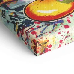 Smile 23 Smile -Artmind wandbild micky maus grafitti detail leinwand