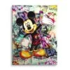 Smile 2 Smile -Artmind wandbild micky maus grafitti leinwand
