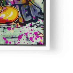 Smile 25 Smile -Artmind wandbild micky maus grafitti lwrw
