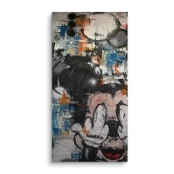 Micky Fck 17 Micky Fck -Artmind wandbild micky maus kusntwerk artmind brushed