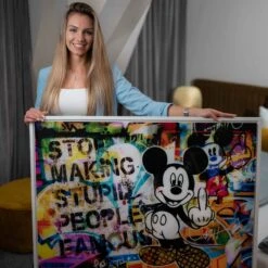 Easy Famous 18 Easy Famous -Artmind wandbild micky maus pop art streetart artmind