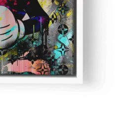 Be Happy 23 Be Happy -Artmind wandbild micky maus zwinkert lwrw