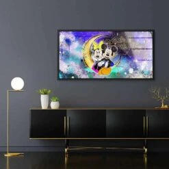 Love Is In The Air 17 Love Is In The Air -Artmind wandbild micky mini maus im mond 19 6b3f8174 8d13 4148 a987 0537165e9b14