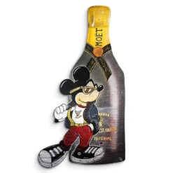 Time For Champagner 9 Time For Champagner -Artmind wandbild micky moet champagner 5