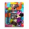 Shopping Love 1 Shopping Love -Artmind wandbild mini maus channel bunt leinwand