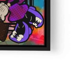 Shopping Love 24 Shopping Love -Artmind wandbild mini maus channel bunt lwrs