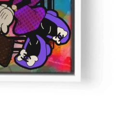 Shopping Love 25 Shopping Love -Artmind wandbild mini maus channel bunt lwrw