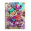 Feel The Music 2 Feel The Music -Artmind wandbild mini maus hoert musik pop art leinwand