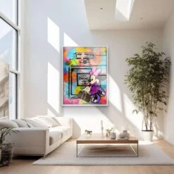 Shopping Love 19 Shopping Love -Artmind wandbild minnie maus chanel artwork artmind 6